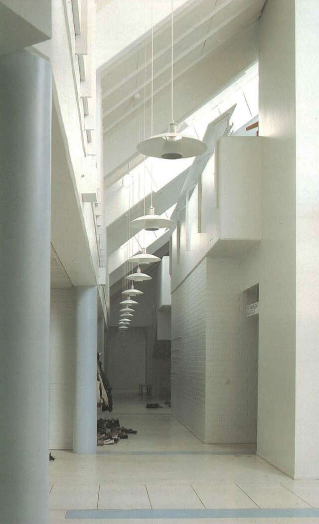 View from the lobby of Suna School