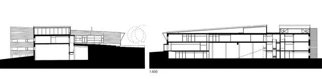 Section plan of Ymmersta School.