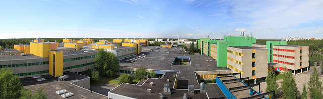 Aerial view of the University of Oulu