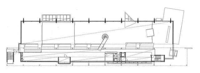 Floor plan of the first floor.