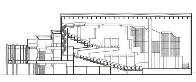 Section of Martti Talvela Hall