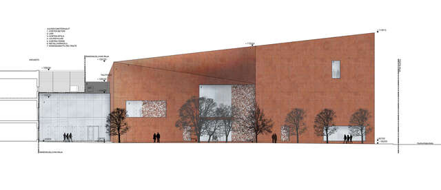 283 Julkisivu itään