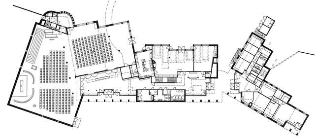 Floor plan of the ground floor