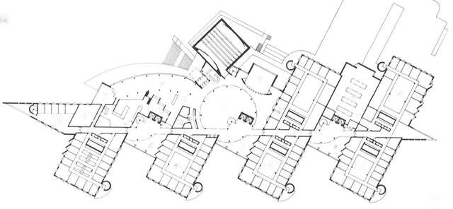 Floor plan of the ground floor