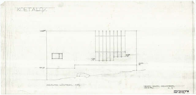Muuratsalo Experimental House by Alvar Aalto 1952-1954