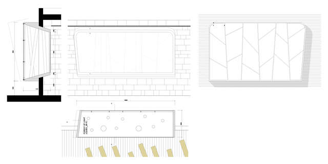 Decorative details of the windows