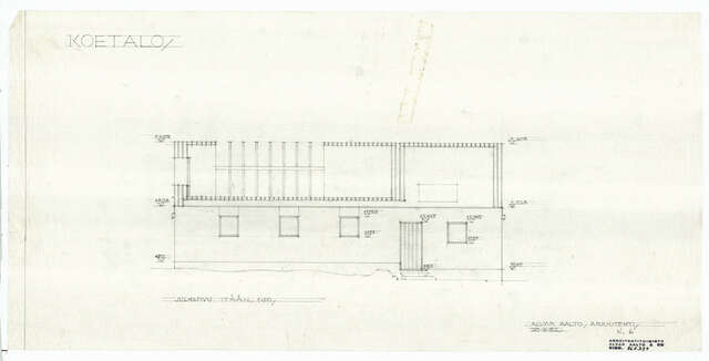 Muuratsalo Experimental House by Alvar Aalto 1952-1954