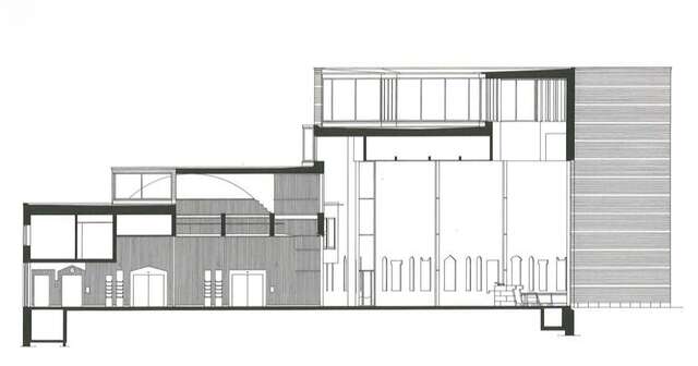 Section plan of the St. Michael's Church