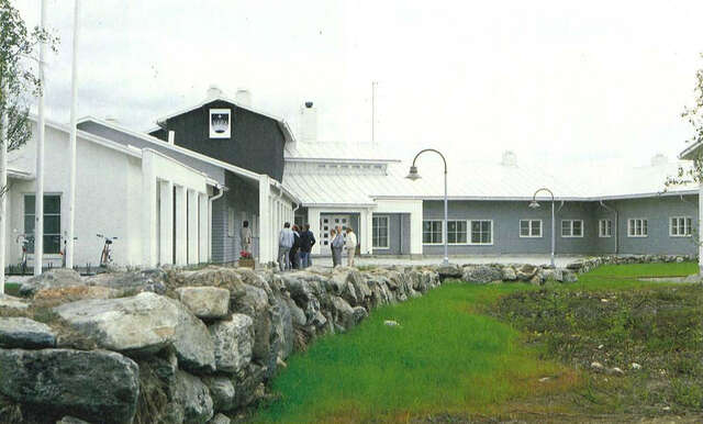 View of the courtyard