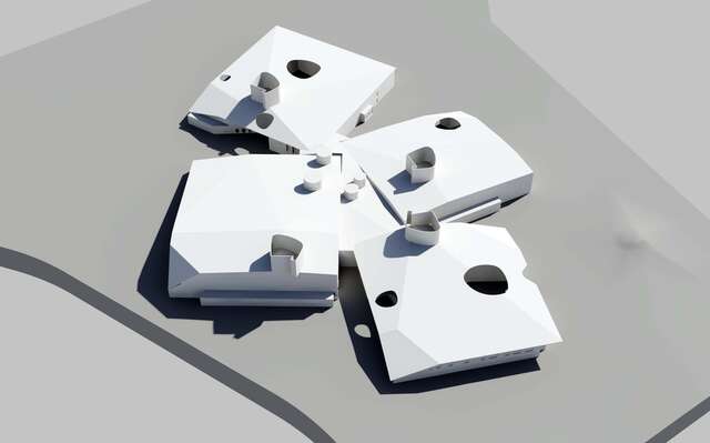 Miniature of the school.