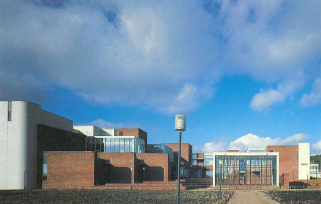 South elevation of Kuusankoski Hall in Kouvola