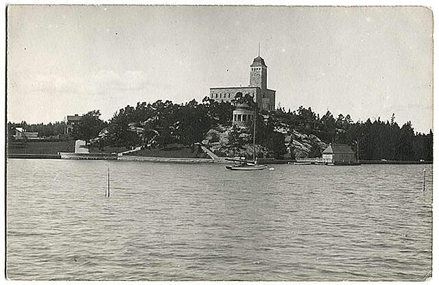 View from the sea in 1916