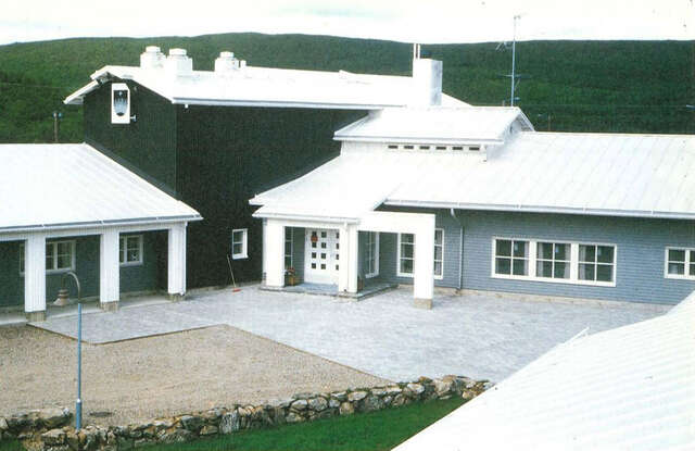 View of the courtyard