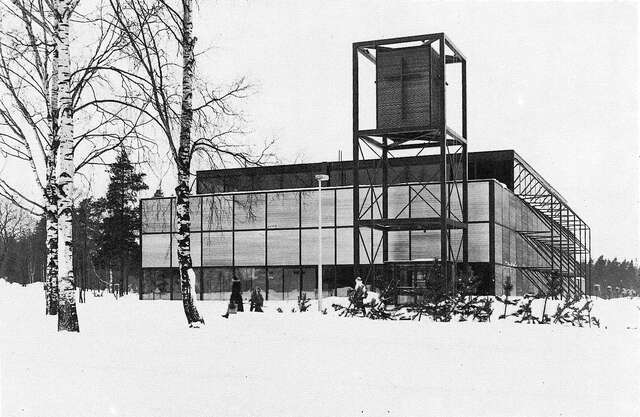 Constructivist 1970s church in Kouvola