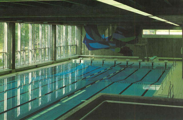 Swimming hall