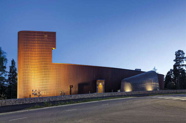 View from the parkin lot