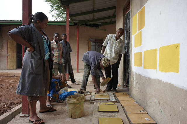 KWIECO members took part of the development of the shelter house