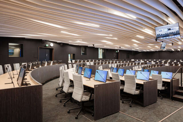 Black box main meeting room