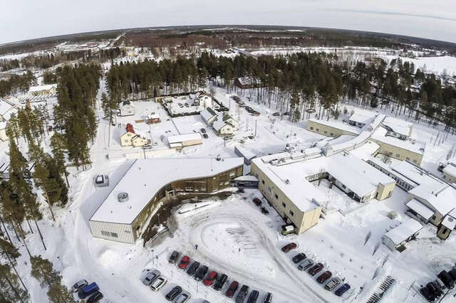Aerial view from south