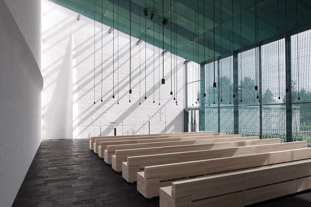 Interior of a funerary chapel