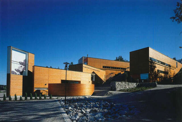 The Folk Arts Centre main elevation