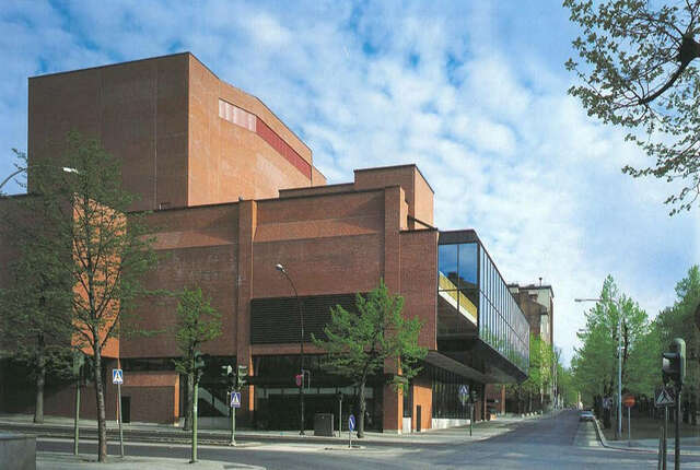 Main elevation of Tampere Worker's Theatre
