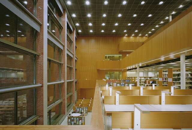 View from the reading balcony