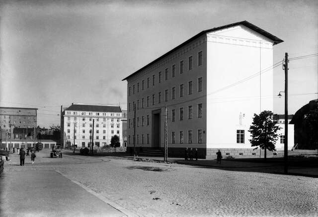 Helsinginkatu street view in 1927