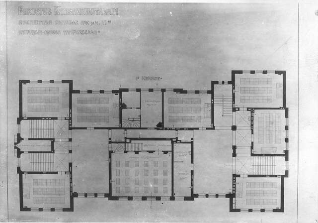 Floor plan of the ground floor
