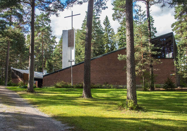 Salokunta church Sastamala Finland architect Timo Penttilä 1960 kopio