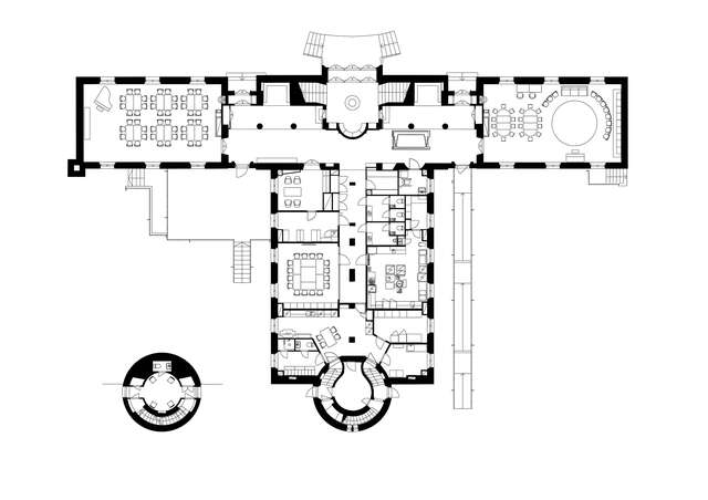7 Töölön kirkon peruskorjaus ja restaurointi arkkitehtuuritoimisto Käpy ja Simo Paavilainen Oy JK 1 krs
