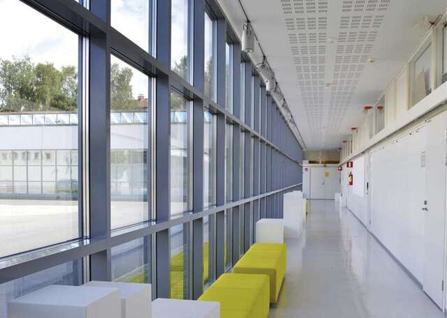 Art class corridor of Sampola