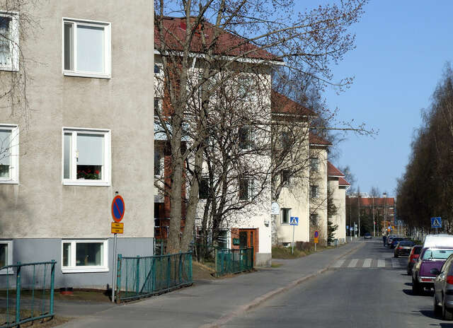 Streetview and aparment buildings