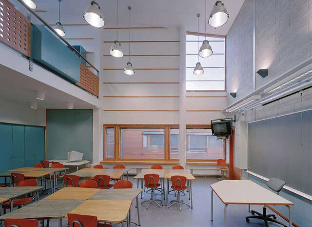 Classroom interior