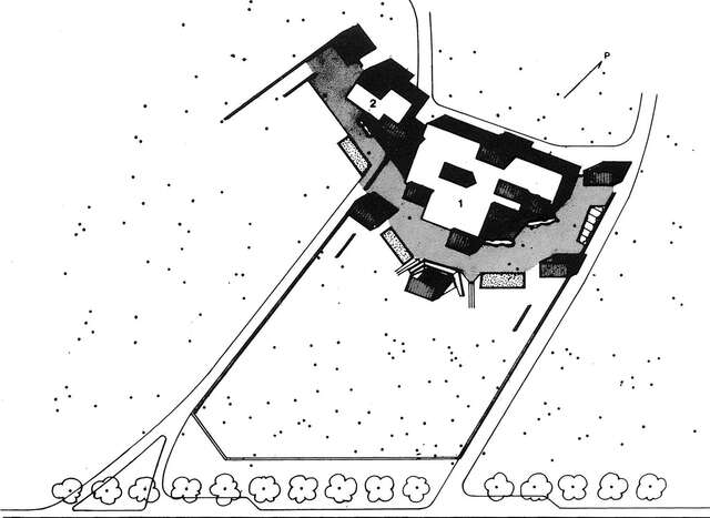 Site plan of Länsi-Säkylä Daycare Centre