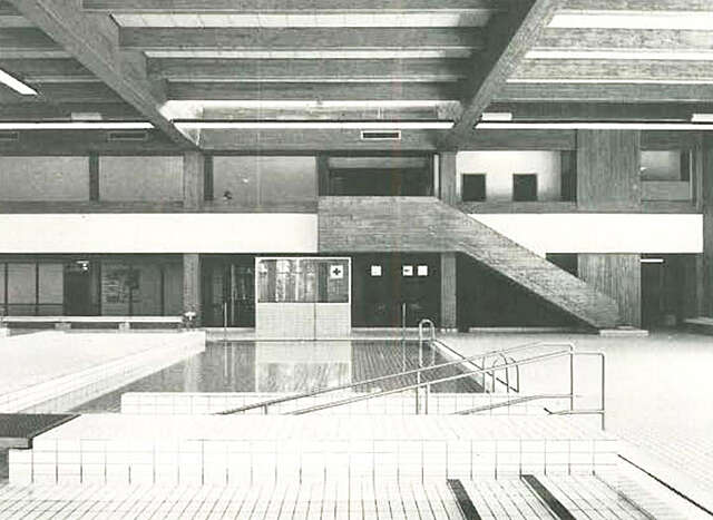 Swimming hall
