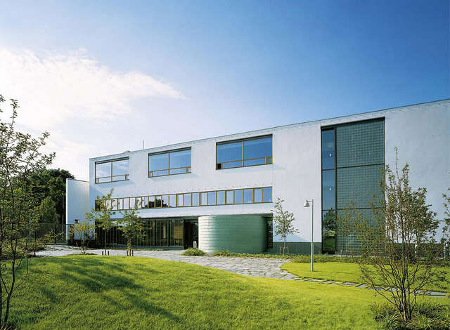 Entertainment suite and garden of Finnish Embassy in Stockholm