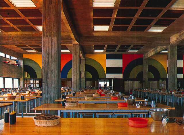 Interior of the dining hall