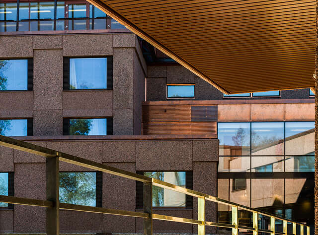 Detail of the façade