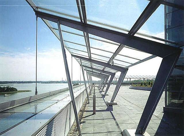 View from the roof terrace