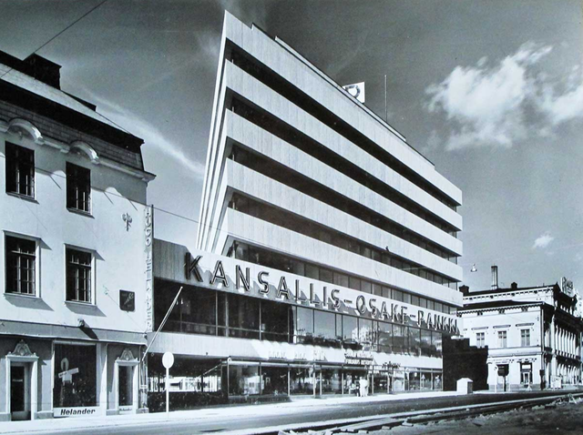 Eight-storey commercial building