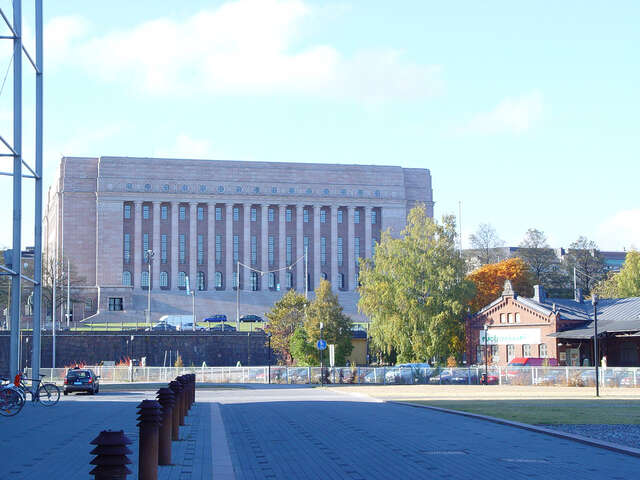 Facade of the Parliament House.