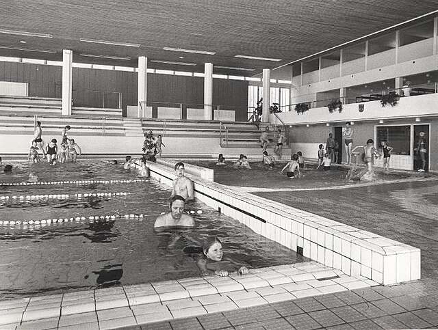 Swimming hall in 1971