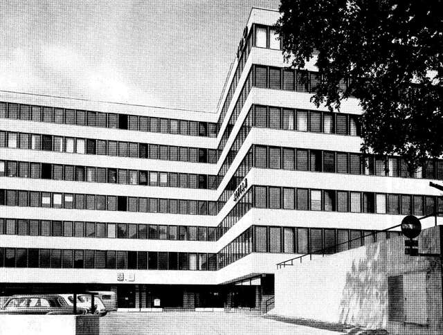 View from the southeast