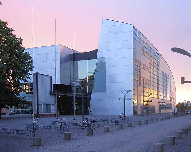 Kiasma during sunset.