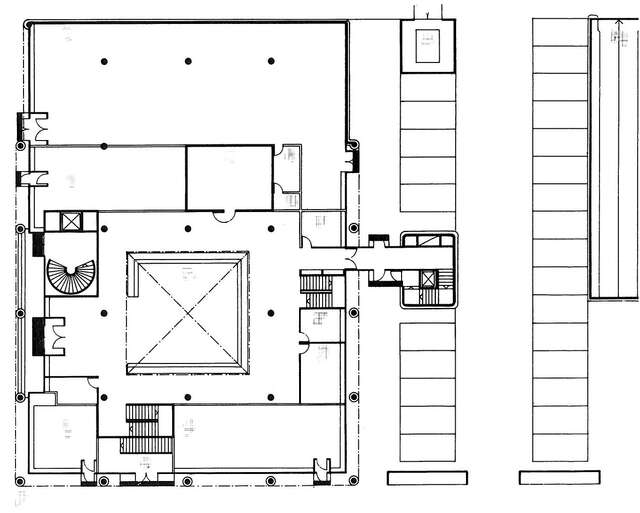 Floor plan of the ground floor