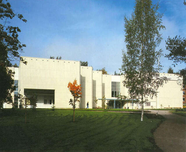 Southeast entrance elevation