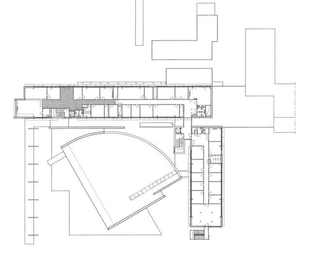 Floor plan of the 3rd floor.