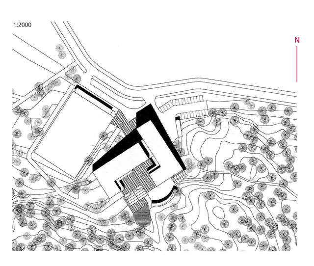 Site plan of Ymmersta School