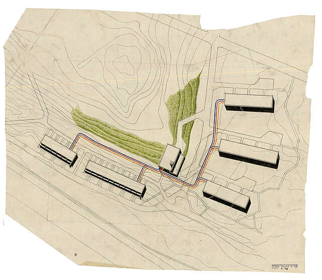 Sunila Residential Area, EKA buildings by Alvar Aalto 1938